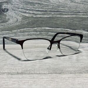 Banana Republic FAWN 99Q 130 Eyeglass Frames Womens Brown Animal Frames Only